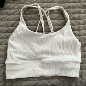 Ribbed lululemon longline bra